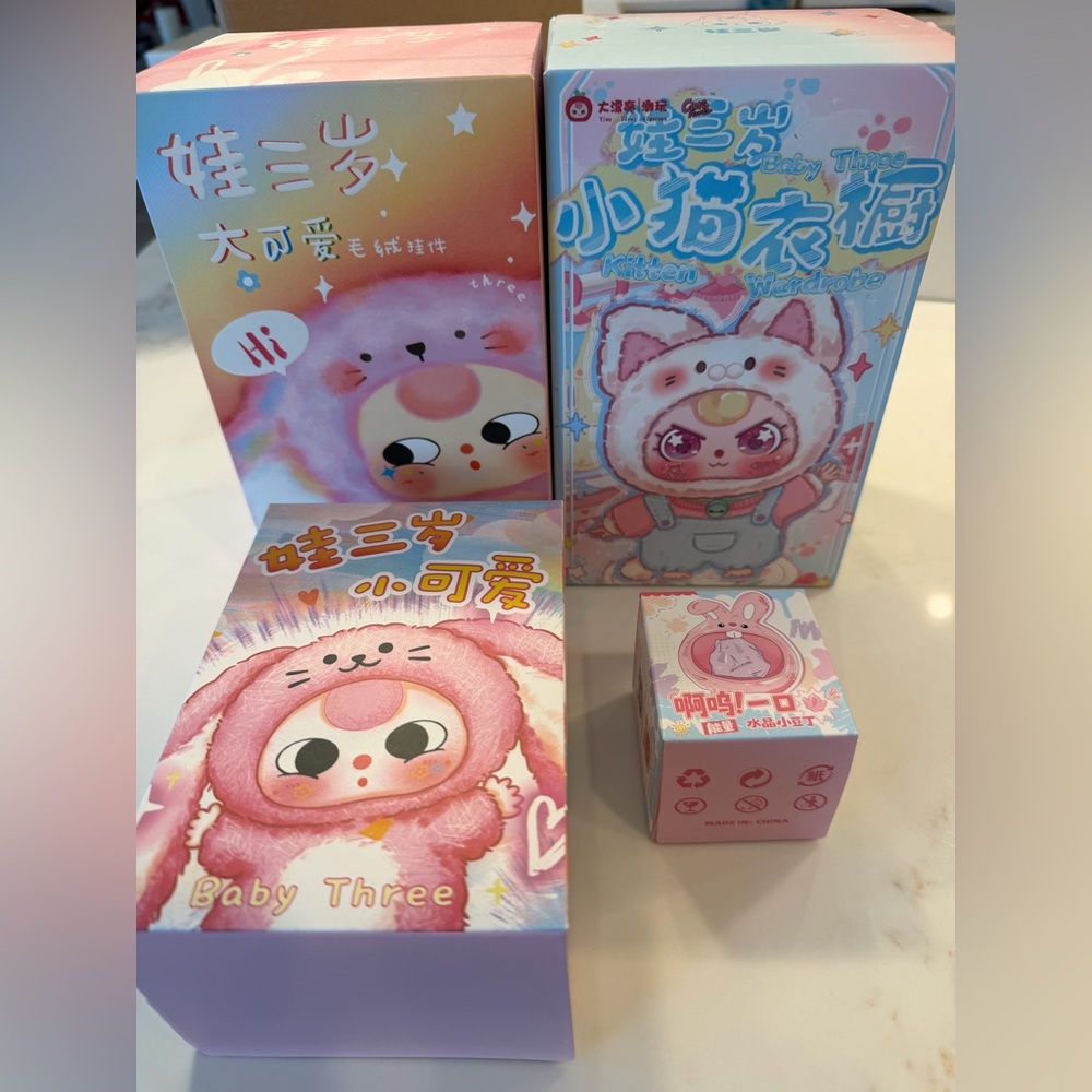Mixed set of BB3 assortment